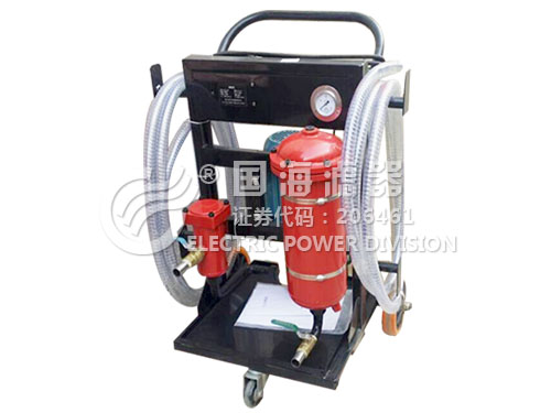 可移動(dòng)小推車(chē)式濾油機(jī)LYC-50A