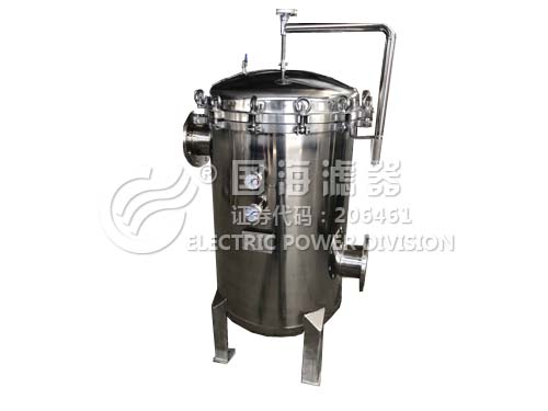 不銹鋼去雜質(zhì)大流量袋式過(guò)濾器